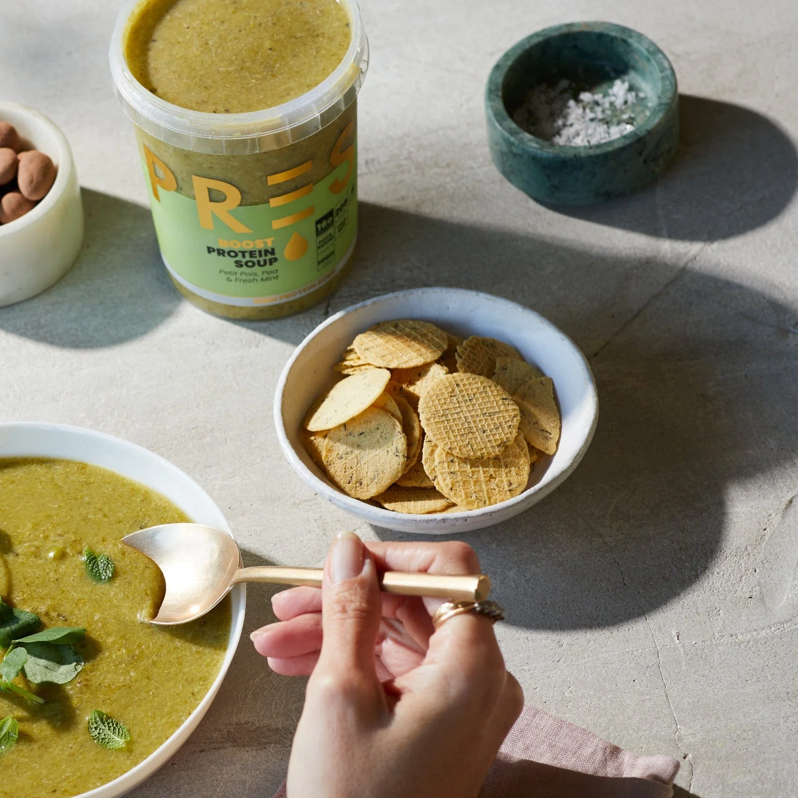 Olive & Thyme Legume Thins (12 Pack) - Image 3