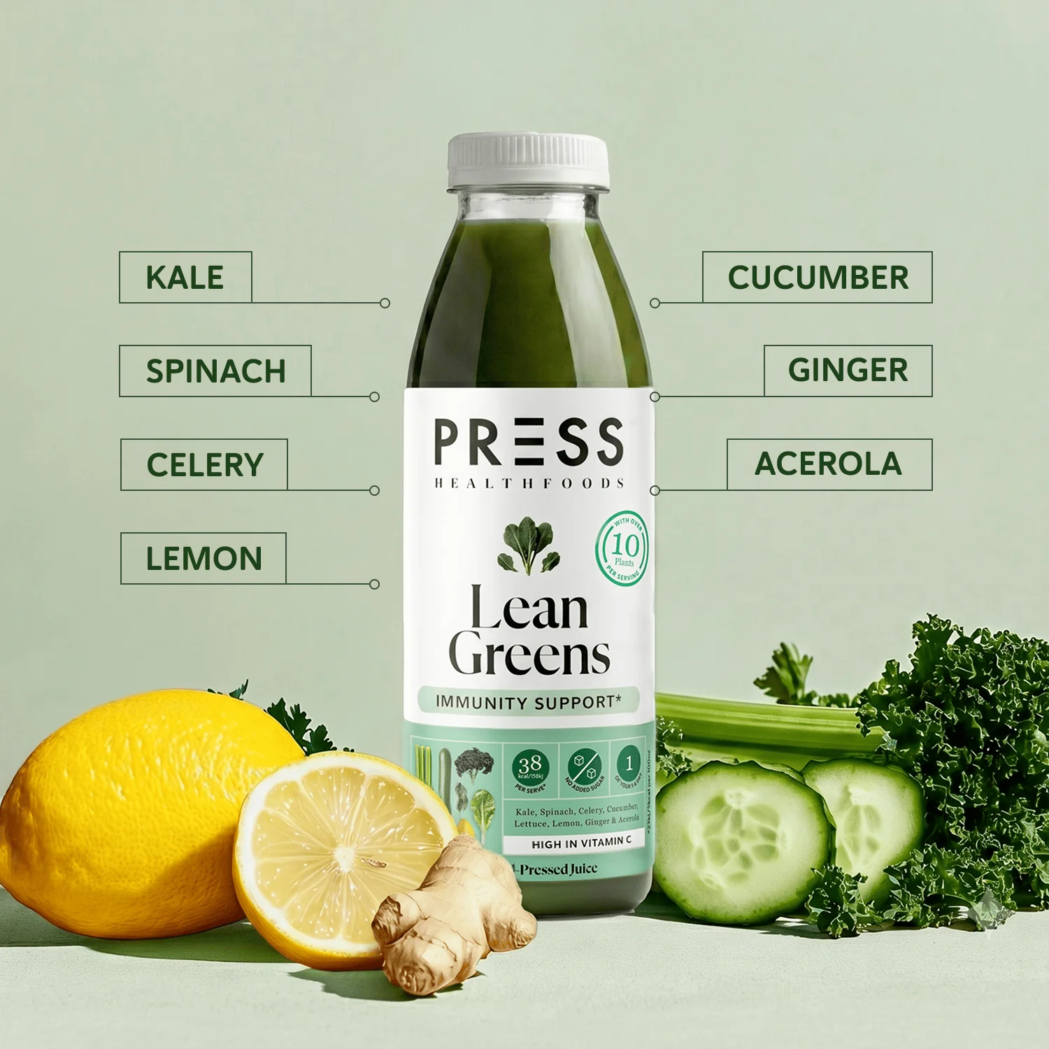 Daily Lean Greens 500ml - Image 3